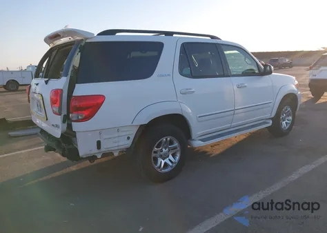 2006 Toyota Sequoia Limited V8 из США, поврежденный, VIN 5TDZT38A96S282724